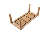 BC-1111-18-0 Post Small Dining Table Natural Oak