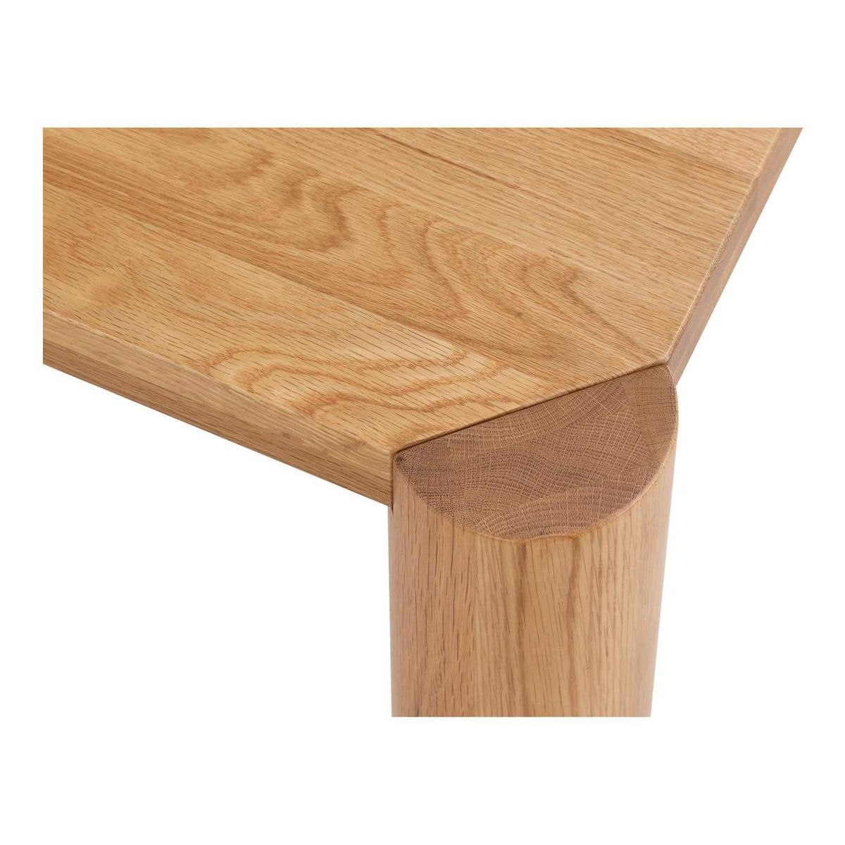 BC-1111-18-0 Post Small Dining Table Natural Oak