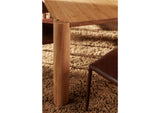 BC-1111-18-0 Post Small Dining Table Natural Oak