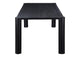 BC-1112-02-0 Post Large Dining Table Black