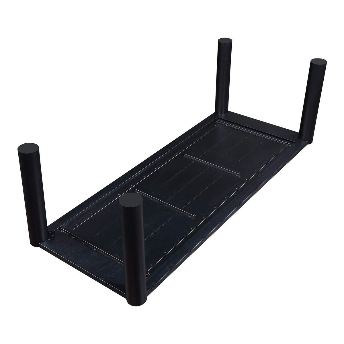 BC-1112-02-0 Post Large Dining Table Black