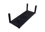 BC-1112-02-0 Post Large Dining Table Black