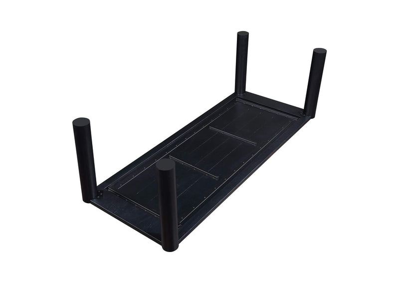 BC-1112-02-0 Post Large Dining Table Black
