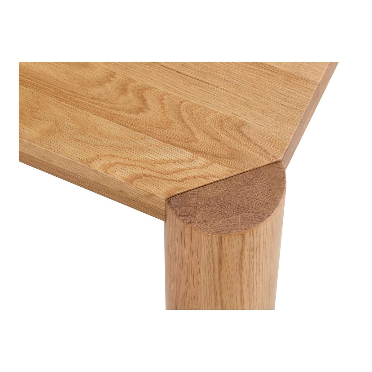 BC-1112-18-0 Post Large Table Large Natural Oak
