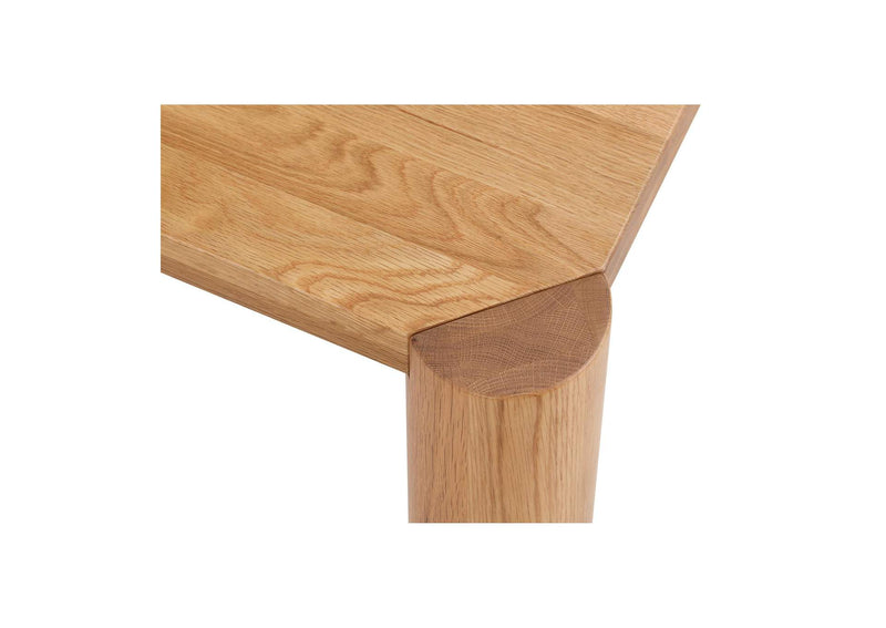 BC-1112-18-0 Post Large Table Large Natural Oak