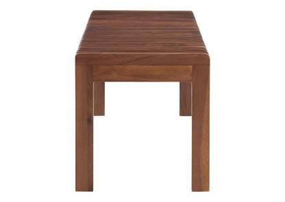 BC-1114-03 Rohe Bench Walnut Brown