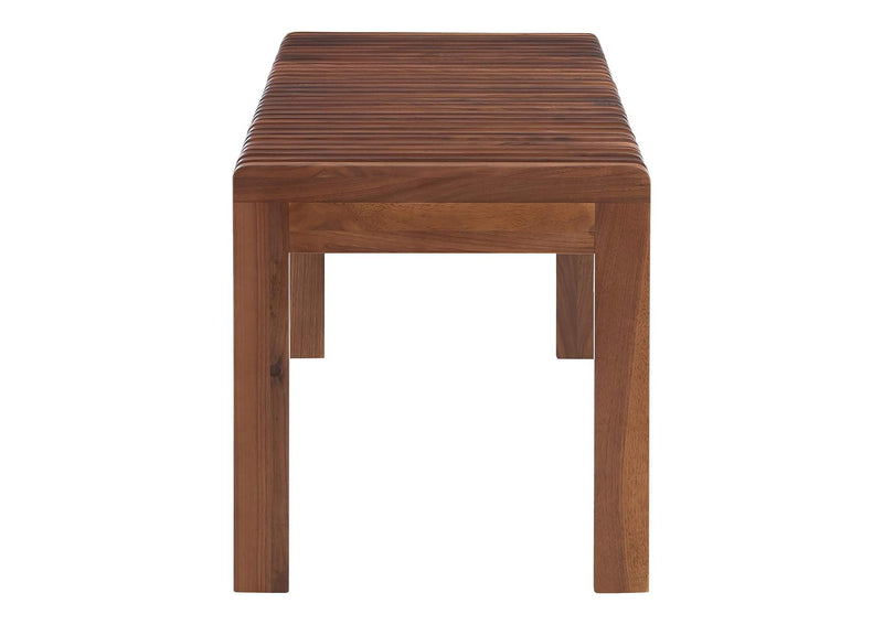 BC-1114-03 Rohe Bench Walnut Brown