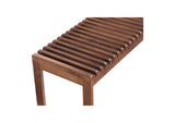 BC-1114-03 Rohe Bench Walnut Brown