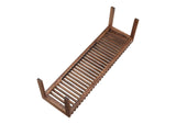 BC-1114-03 Rohe Bench Walnut Brown
