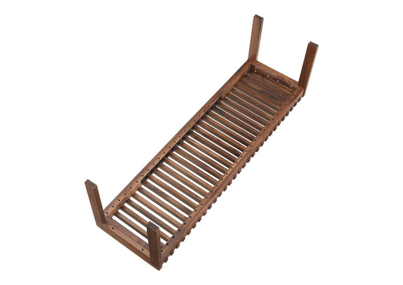 BC-1114-03 Rohe Bench Walnut Brown