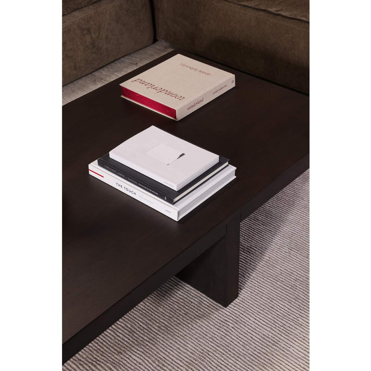 BC-1116-21 Folke Rectangular Coffee Table Dark Brown
