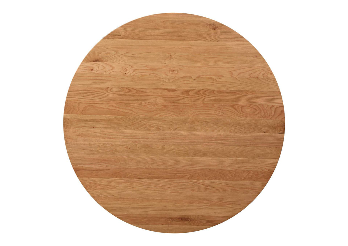 BC-1117-24 Folke Round Coffee Table Natural Oak