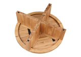BC-1117-24 Folke Round Coffee Table Natural Oak