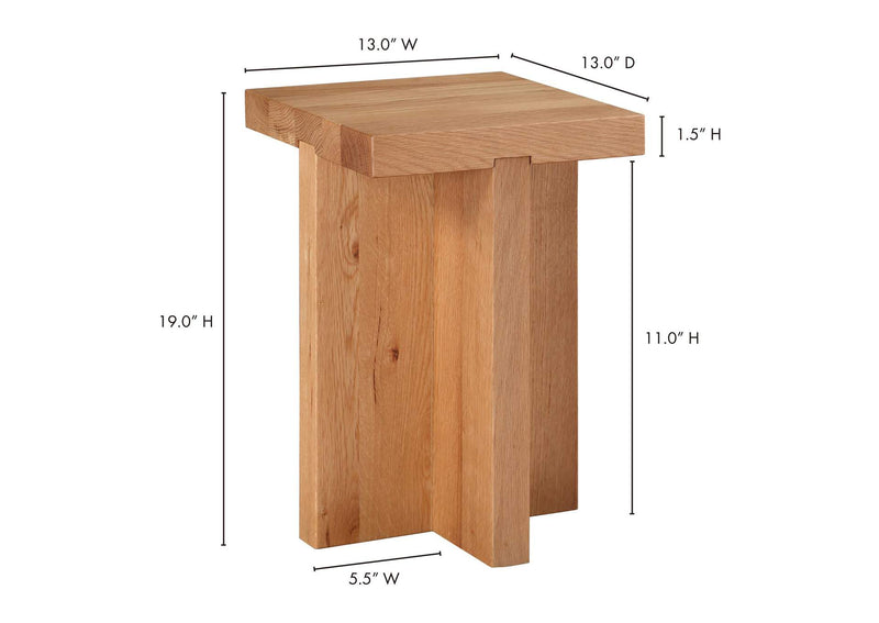 BC-1118-24 Folke Side Table Natural