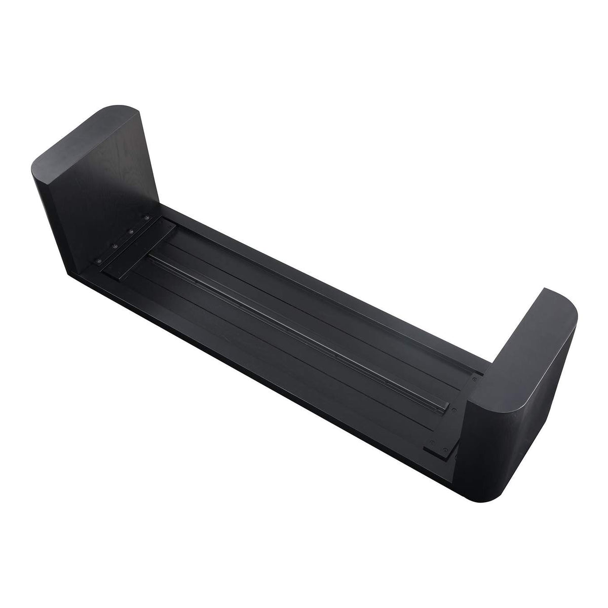 BC-1120-02-0 Post Small Dining Bench Black