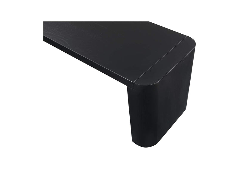 BC-1120-02-0 Post Small Dining Bench Black