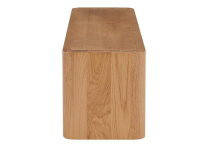 BC-1120-24-0 Post Small Dining Bench Natural