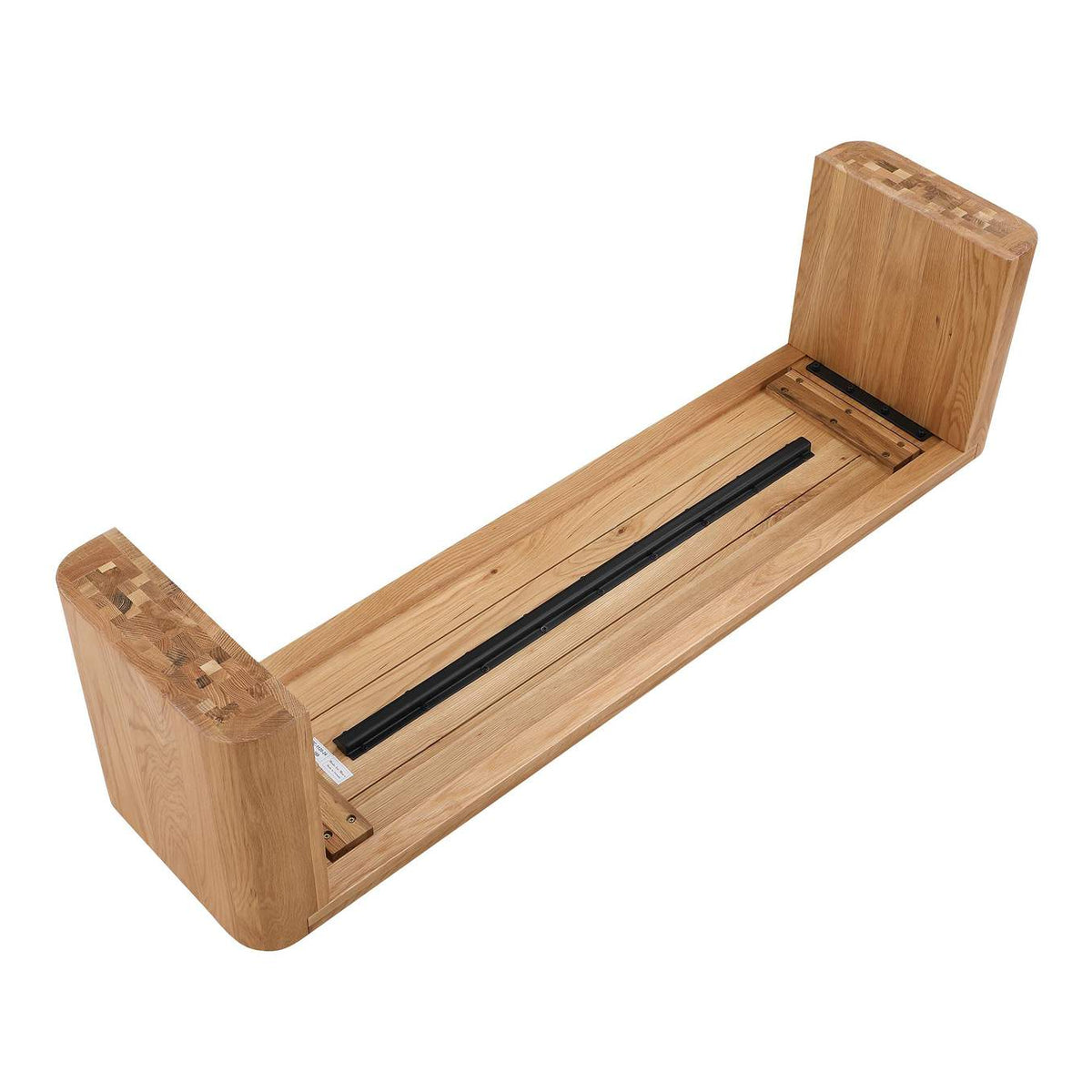 BC-1120-24-0 Post Small Dining Bench Natural