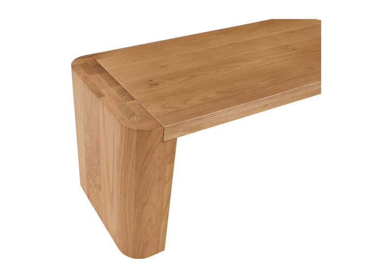 BC-1120-24-0 Post Small Dining Bench Natural