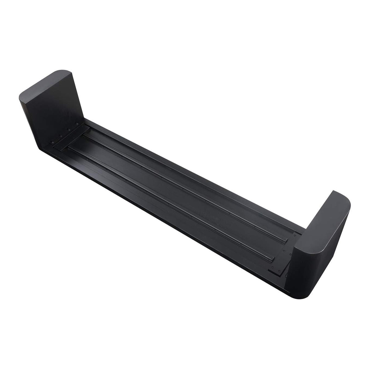 BC-1121-02-0 Post Large Dining Bench Black