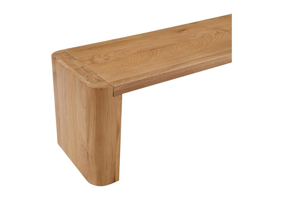 BC-1121-24-0 Post Large Dining Bench Natural