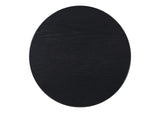 BC-1122-02 Grace Accent Table Black Oak