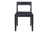 BC-1123-02 Owing Dining Chair Black - Set Of Two