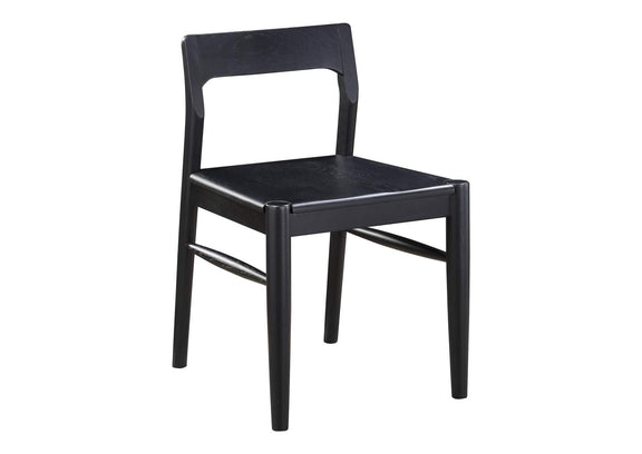 BC-1123-02 Owing Dining Chair Black - Set Of Two
