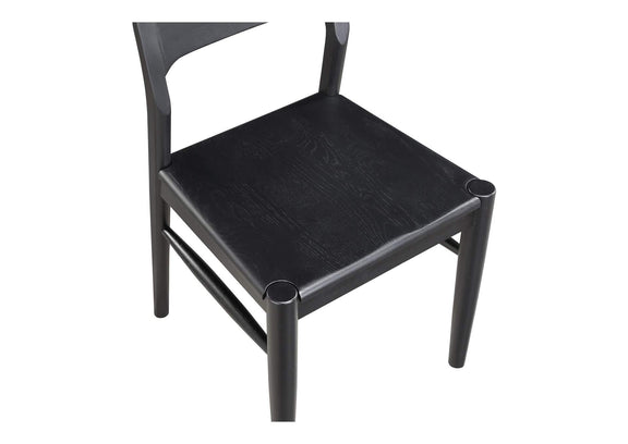BC-1123-02 Owing Dining Chair Black - Set Of Two