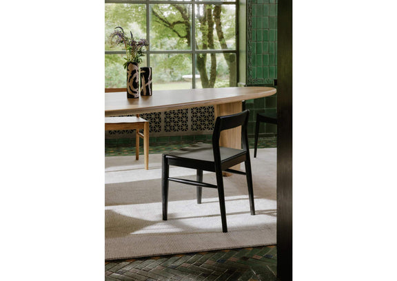 BC-1123-02 Owing Dining Chair Black - Set Of Two