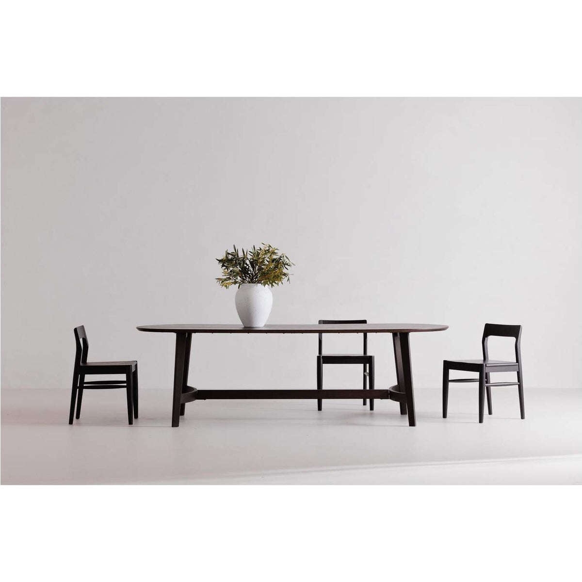 BC-1123-02 Owing Dining Chair Black - Set Of Two
