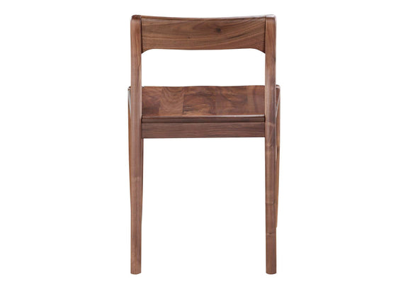 BC-1123-03 Owing Dining Chair Walnut Brown - Set Of Two