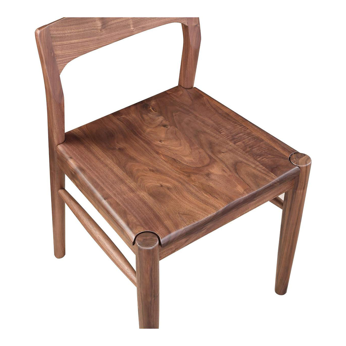 BC-1123-03 Owing Dining Chair Walnut Brown - Set Of Two