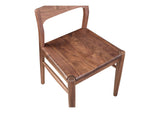 BC-1123-03 Owing Dining Chair Walnut Brown - Set Of Two