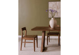 BC-1123-03 Owing Dining Chair Walnut Brown - Set Of Two
