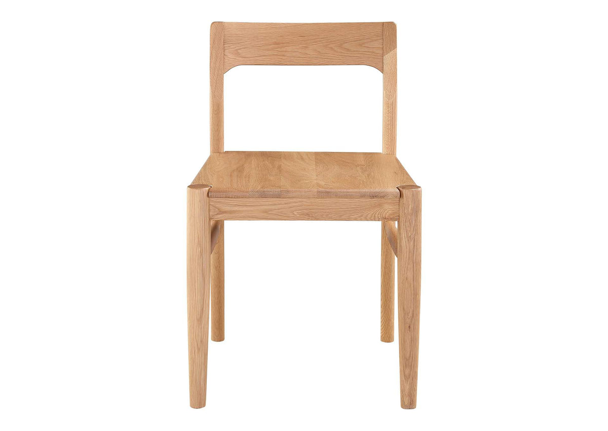 BC-1123-24 Owing Dining Chair Natural Oak - Set Of Two