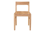 BC-1123-24 Owing Dining Chair Natural Oak - Set Of Two