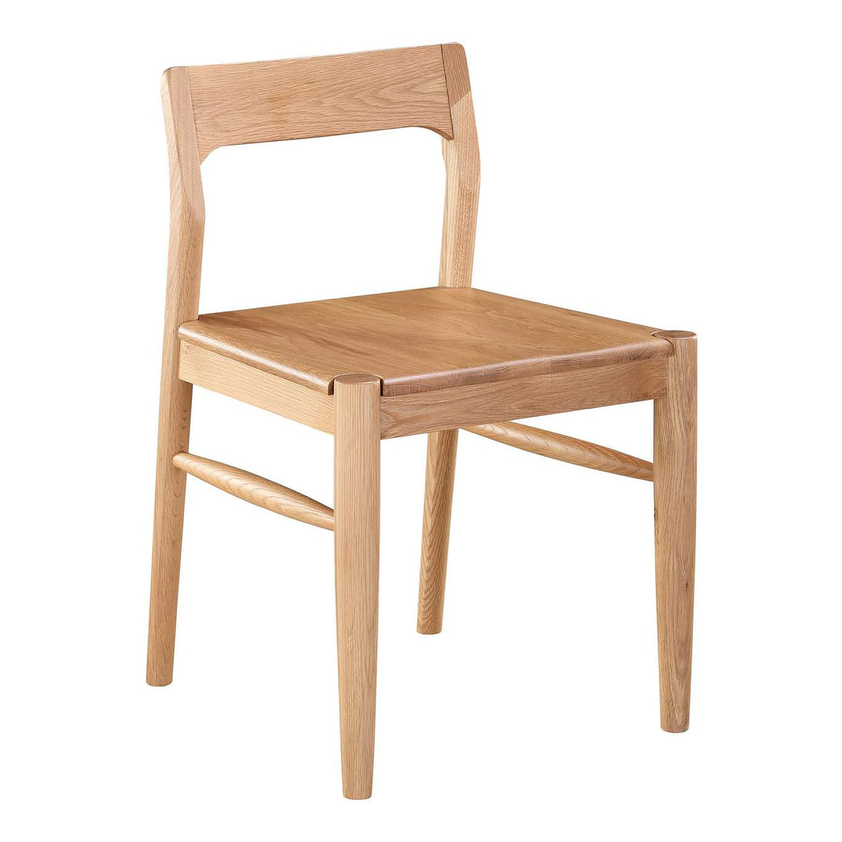 BC-1123-24 Owing Dining Chair Natural Oak - Set Of Two