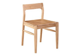 BC-1123-24 Owing Dining Chair Natural Oak - Set Of Two