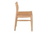 BC-1123-24 Owing Dining Chair Natural Oak - Set Of Two