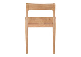 BC-1123-24 Owing Dining Chair Natural Oak - Set Of Two