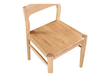 BC-1123-24 Owing Dining Chair Natural Oak - Set Of Two