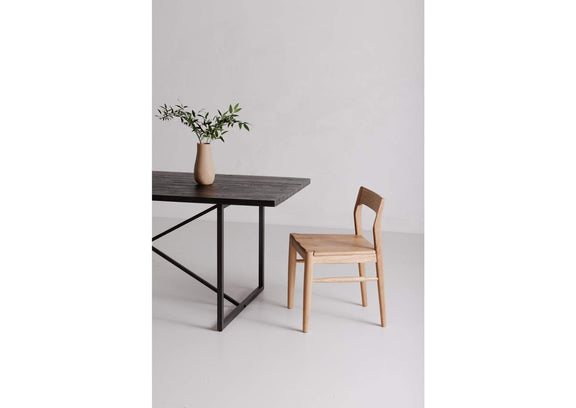 BC-1123-24 Owing Dining Chair Natural Oak - Set Of Two