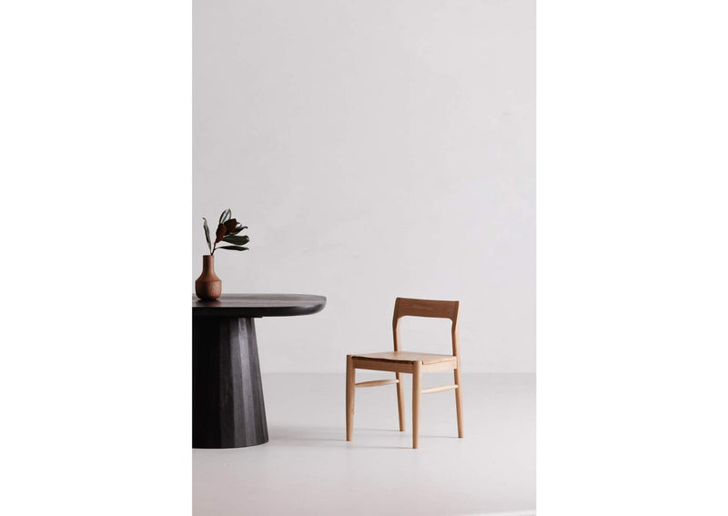 BC-1123-24 Owing Dining Chair Natural Oak - Set Of Two