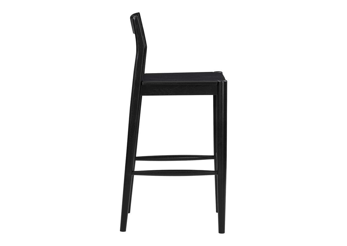 BC-1125-02 Owing Barstool Black