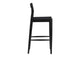 BC-1125-02 Owing Barstool Black