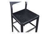 BC-1125-02 Owing Barstool Black