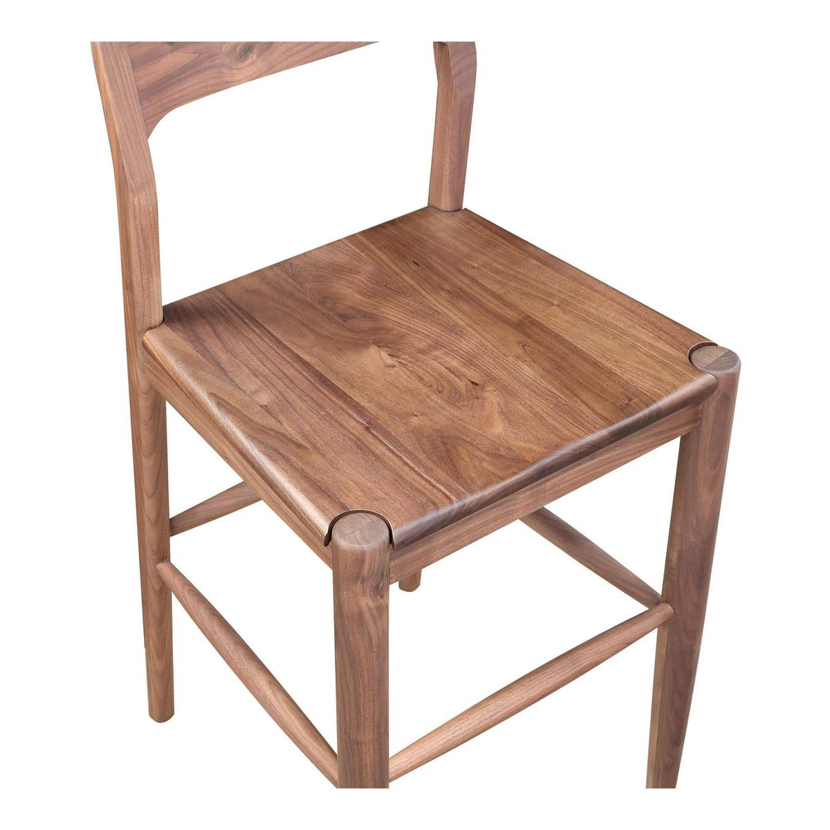 BC-1125-03 Owing Barstool Walnut Brown