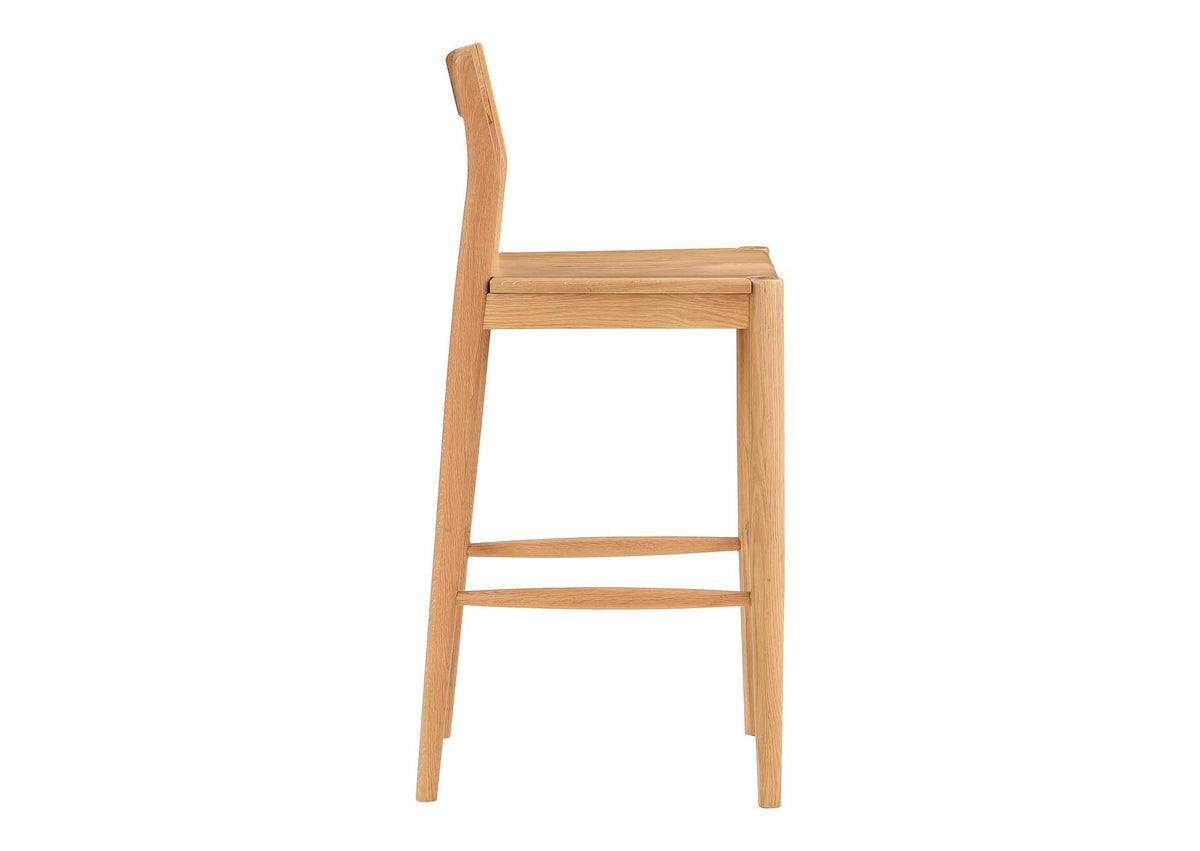 BC-1125-24 Owing Barstool Natural Oak