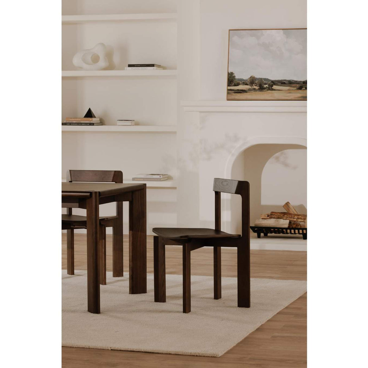 BC-1128-20 Daifuku Dining Chair Brown – Set Of Two